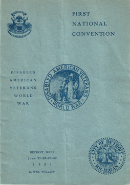 1921 – First national convention held
