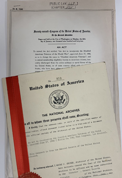 1932 – Federal charter created