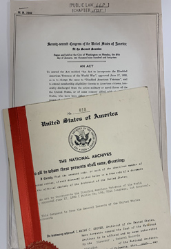 1932 – Federal charter created
