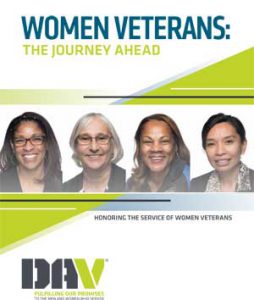 DAV report on issues facing women veterans.