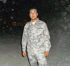 Adam Arvizu standing Adam Arvizu
