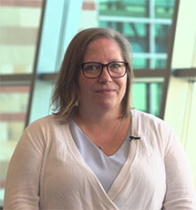 Christine Knight was a National Guard combat medic in Fallujah. Army combat medic. Army medic.
