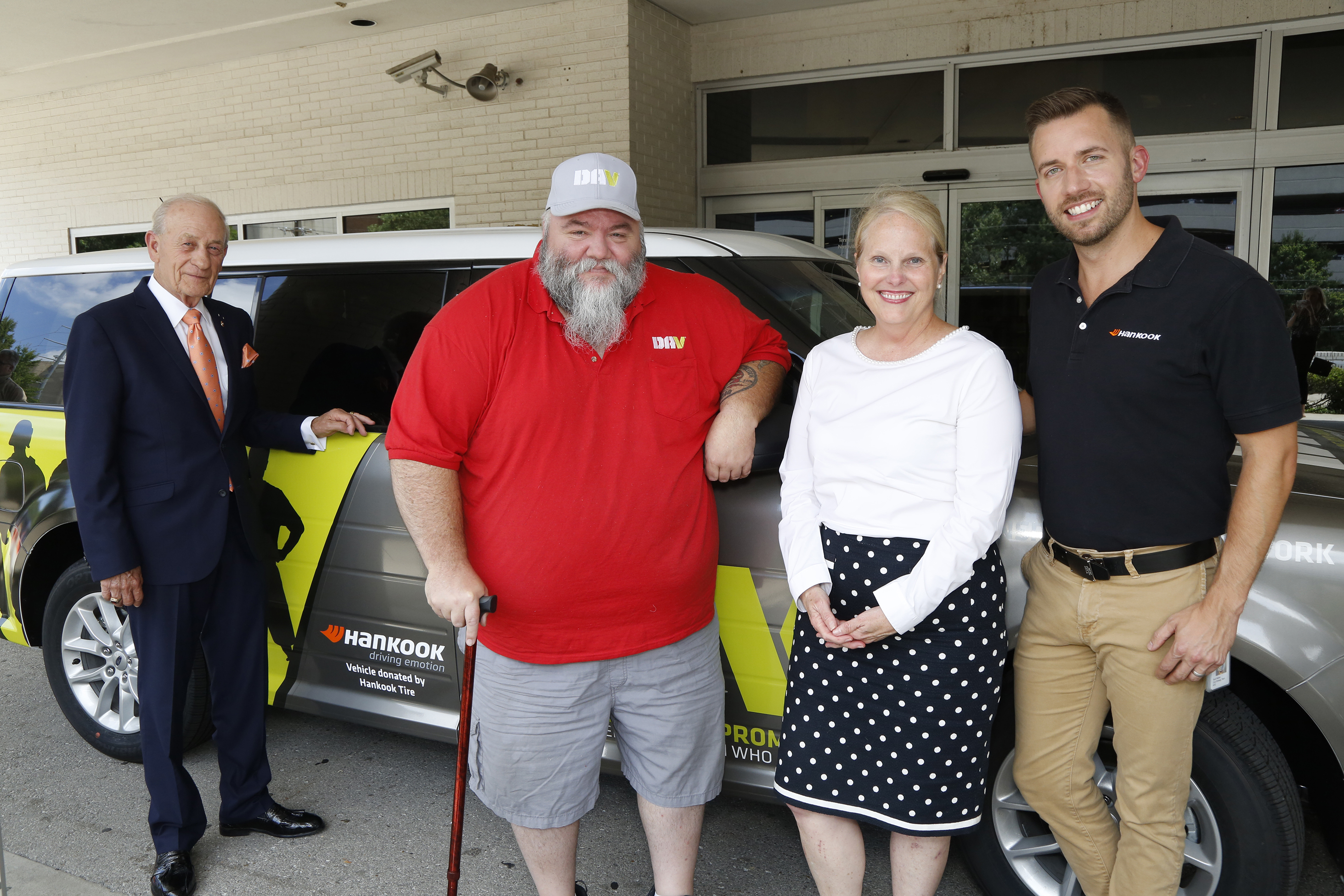 Hankook Tire Donates DAV Transportation Network Vehicle to Tennessee Valley  Healthcare System Nashville Campus - DAV