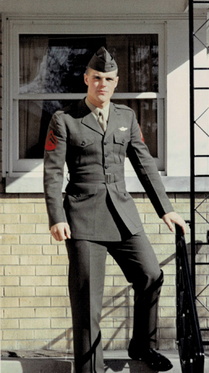 Dennis Eggers in uniform