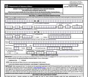 VA Form 21-0966