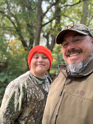 When the war followed a Marine home