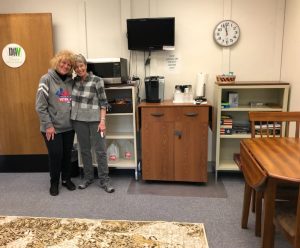 Meg Parsetich & Marsha Schumacher standing Meg Parsetich & Marsha Schumacher