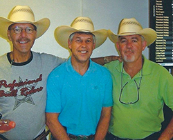 Timothy Williams, Mike McDaniel and Grady Corbin