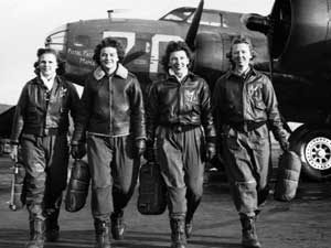 More than 1,000 WASPs—Women Airforce Service Pilots—provided essential military air support during World War II. (Photo courtesy of U.S. Air Force)