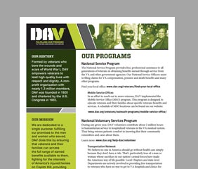 DAV Programs